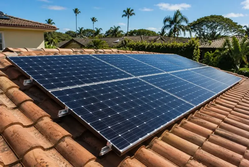 Installation de panneaux solaires à Peyrole